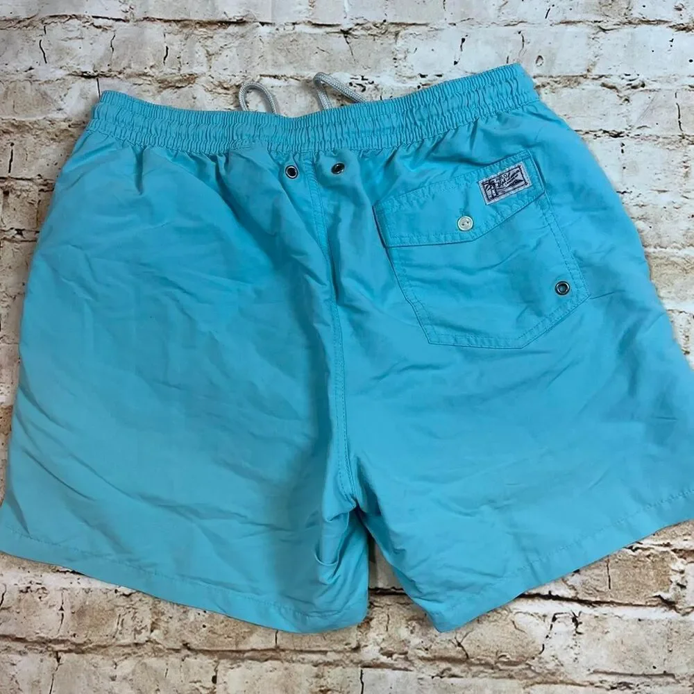 Polo Ralph Lauren Men's Blue Swim Trunks sz L